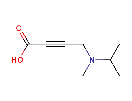 Molecular Structure of 214487-28-2 (4-(N-isopropyl-N-methylamino)but-2-ynoic acid)