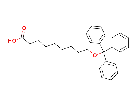 Nonanoic acid, 9-(triphenylmethoxy)-