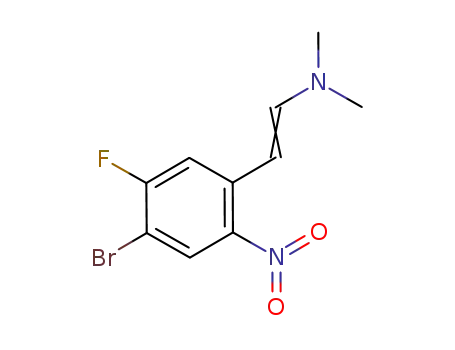 [2-(4-bromo-5-fluoro-2-nitro-phenyl)-vinyl]-dimethyl-amine