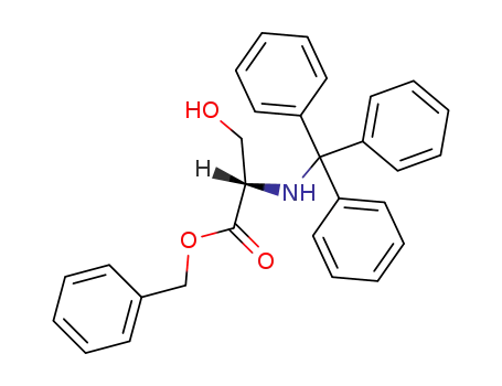 L-Serine, N-(triphenylmethyl)-, phenylmethyl ester