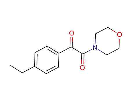 Molecular Structure of 1127405-04-2 (1-(4-ethylphenyl)-2-(morpholin-4-yl)ethane-1,2-dione)
