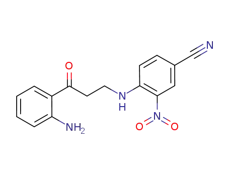 2-(2-aminobenzoyl)-N-2-nitro-4-cyanophenylethylamine