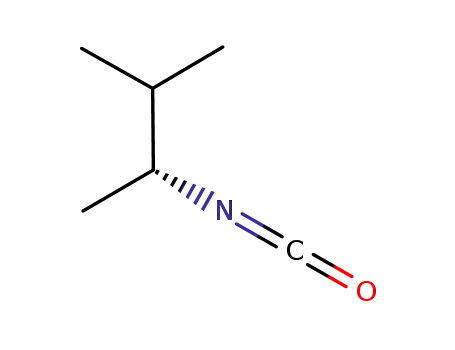 Molecular Structure of 745783-84-0 ((R)-(-)-3-METHYL-2-BUTYL ISOCYANATE)