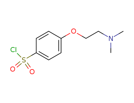 4-(2-(dimethylamino)ethoxy)benzene-1-sulfonylchloride