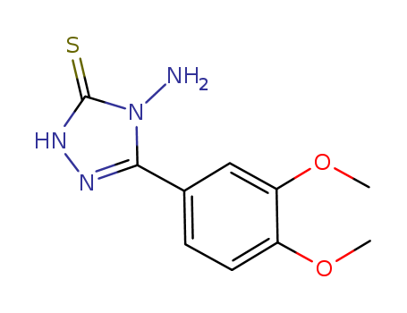 4-AMINO-5-(3,4-DIMETHOXY-PHENYL)-4H[1,2,4]TRIAZOLE-3-THIOL