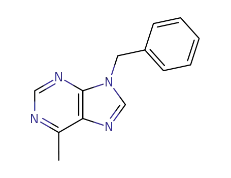 9H-Purine, 6-methyl-9-(phenylmethyl)-