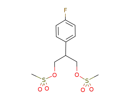 2-(4-fluorophenyl)propane-1,3-diyl dimethanesulfonate