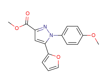 methyl 5-(furan-2-yl)-1-(4-methoxyphenyl)-1H-pyrazole-3-carboxylate