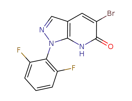 5-bromo-1-(2,6-difluorophenyl)-1H-pyrazolo[3,4-b]pyridin-6(7H)-one