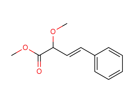 Molecular Structure of 286455-91-2 (methyl (R,S)-2-methoxy-4-phenylbut-3-enoate)