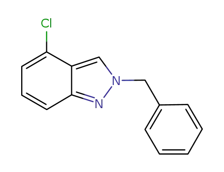 2-N-benzyl-4-chloroindazole