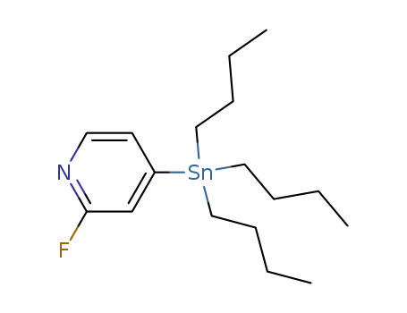 2-Fluoro-4-(tributylstannyl)pyridine 457061-31-3