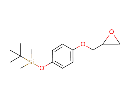2-{[4-(tert-butyldimethylsiloxy)phenoxy]methyl}oxirane