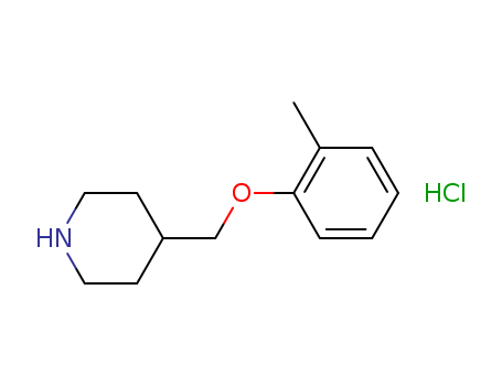 4-[(2-Methylphenoxy)methyl]piperidine HCl