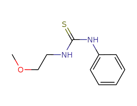 Molecular Structure of 363572-88-7 (3-(2-Methoxyethyl)-1-phenylthiourea)