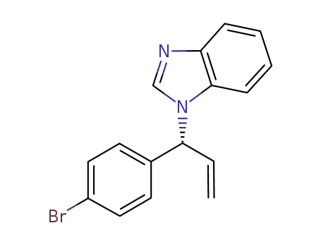 (R)-1-(1-(4-bromophenyl)allyl)-1H-benzo[d]imidazole