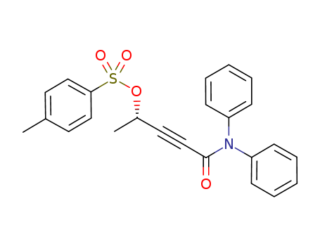 (S)-5-(diphenylamino)-5-oxopent-3-yn-2-yl4-methylbenzenesulfonate
