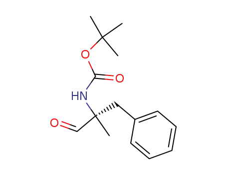 Carbamic acid, [(1R)-1-formyl-1-methyl-2-phenylethyl]-,
1,1-dimethylethyl ester