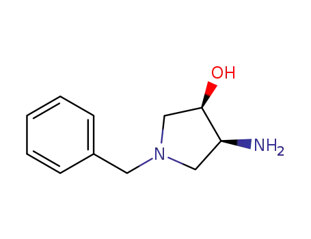 (-)-cis-(3R,4S)-4-amino-1-benzylpyrrolidin-3-ol