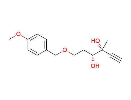 (3R,4R)-6-(4-methoxyphenylmethyloxy)-3-methyl-1-hexyne-3,4-diol