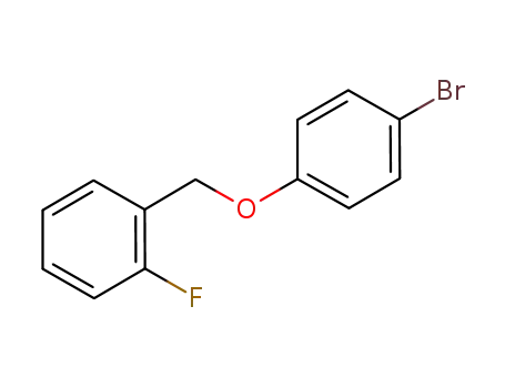 Molecular Structure of 934240-59-2 (1-(4-bromophenoxymethyl)-2-fluorobenzene)