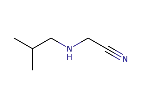 Molecular Structure of 63315-37-7 (2-(isobutylaMino)acetonitrile)