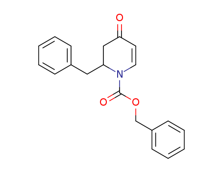 Benzyl?2-benzyl-4-oxo-3,4-dihydropyridine-1(2H)-carboxylate