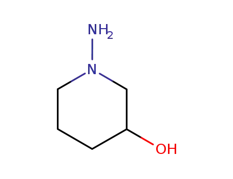 Molecular Structure of 151666-28-3 (1-AMINO-PIPERIDIN-3-OL)