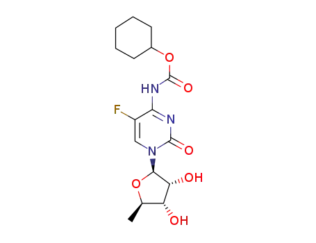 N<sub>4</sub>-(cyclohexyloxycarbonyl)-5'-deoxy-5-fluorocytidine