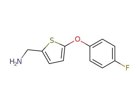 C-(5-(4-fluorophenoxy)thiophen-2-yl)methylamine