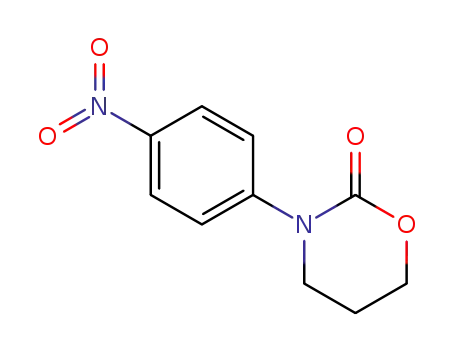 Molecular Structure of 96690-05-0 (3-(4-nitrophenyl)-1,3-oxazinan-2-one)