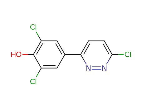 2,6-dichloro-4-(6-chloropyridazin-3-yl)phenol