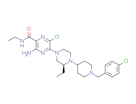 C<sub>25</sub>H<sub>35</sub>Cl<sub>2</sub>N<sub>7</sub>O