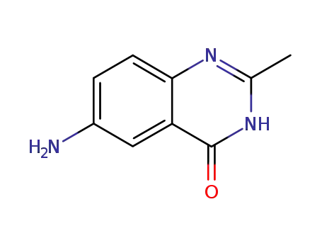 Molecular Structure of 17329-24-7 (6-AMINO-2-METHYL-QUINAZOLIN-4-OL)