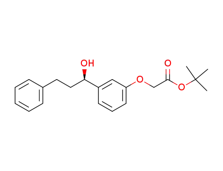 (R)-1,1-dimethylethyl [3-(1-hydroxy-3-phenylpropyl)phenoxy]acetate