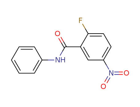 Benzamide, 2-fluoro-5-nitro-N-phenyl-