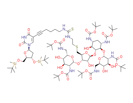 C<sub>83</sub>H<sub>146</sub>N<sub>10</sub>O<sub>29</sub>S<sub>2</sub>Si<sub>2</sub>