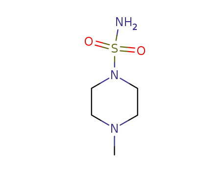 Molecular Structure of 29604-19-1 (1-Piperazinesulfonamide,4-methyl-(8CI,9CI))