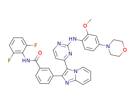 N-(2,6-difluorophenyl)-3-[3-(2-{[2-(methyloxy)-4-(4-morpholinyl)phenyl]amino}-4-pyrimidinyl)imidazo[1,2-a]pyridin-2-yl]benzamide