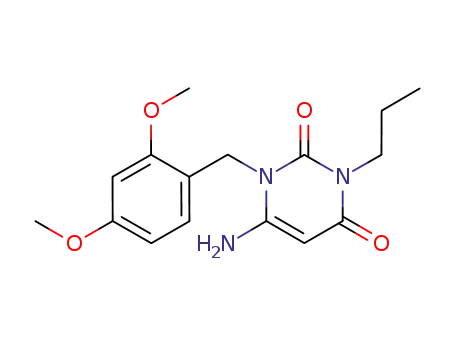 6-amino-1-[2,4-dimethoxybenzyl]-3-propyl-1,2,3,4-tetrahydropyrimidine-2,4-dione