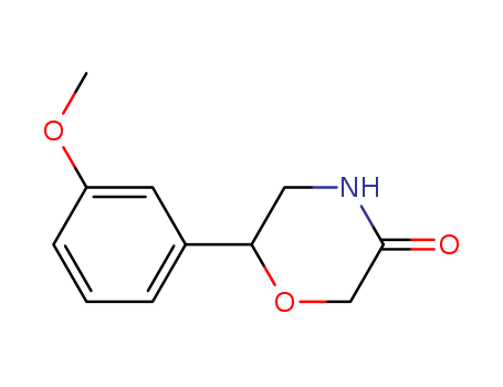 6-(3-METHOXY-PHENYL)-MORPHOLIN-3-ONE