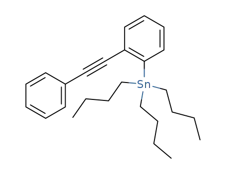 tributyl[2-(2-phenylethynyl)phenyl]stannane