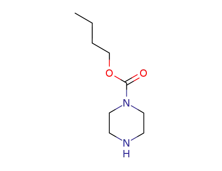 Molecular Structure of 50606-32-1 (N-(n-butoxycarbonyl)piperazine)