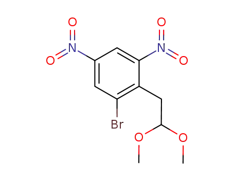 Benzene, 1-bromo-2-(2,2-dimethoxyethyl)-3,5-dinitro-
