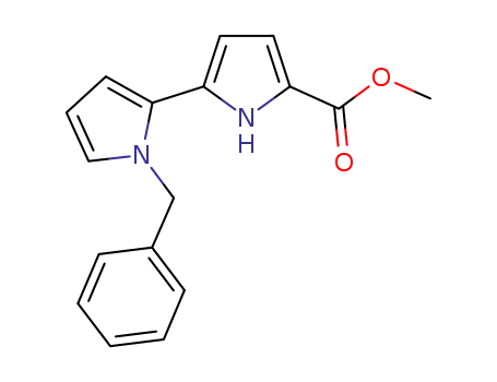 1'-benzyl-5-(methoxycarbonyl)-1H,1'H-[2,2']-bipyrrole