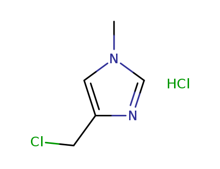1H-Imidazole,4-(chloromethyl)-1-methyl-, hydrochloride (1:1)