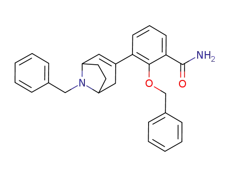 8-benzyl-(8-azabicyclo[3.2.1]oct-2-en-3-yl)-2-benzyloxybenzamide