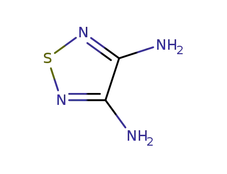 Molecular Structure of 55904-36-4 (3,4-Diamino-1,2,5-thiadiazole)