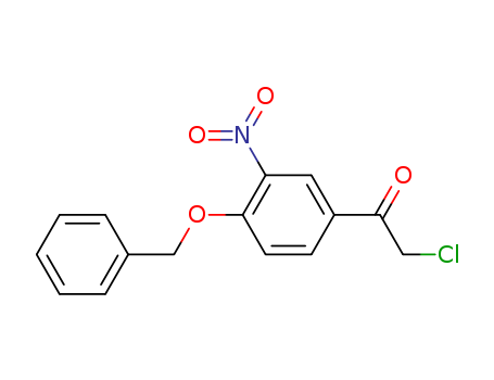 1-(4-benzyloxy-3-nitro-phenyl)-2-chloro-ethanone