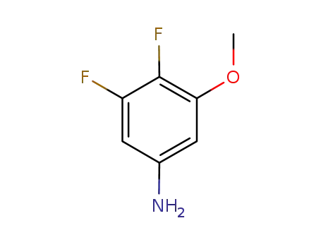 3,4-difluoro-5-methoxybenzenamine